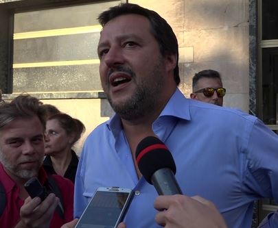Matteo Salvini a Viareggio : a Settembre ci sarà bisogno di Voi. Grande empatia  e grande afflusso al Principino.